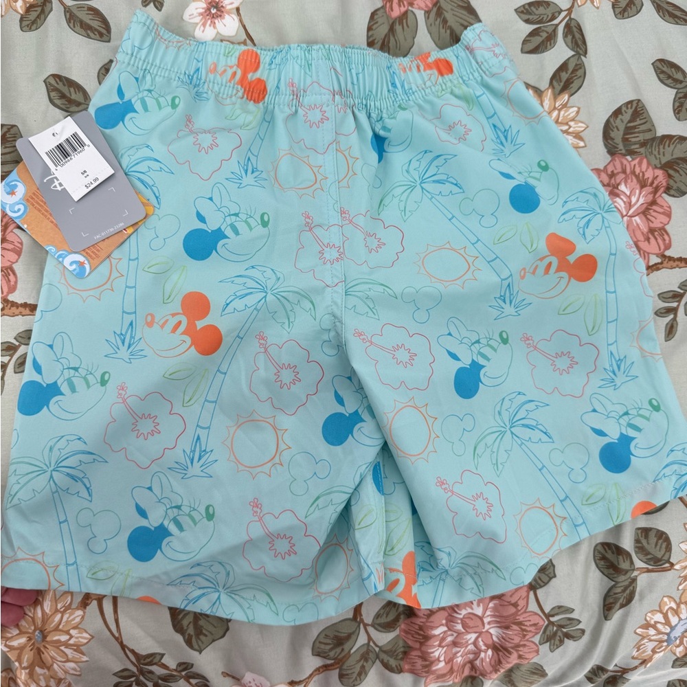 Disney Kids Swim Trunks - Blue and Orange